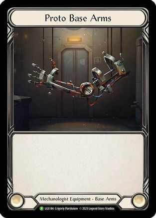 Proto Base Arms - LGS184 (LGS184) - Flesh and Blood: Promo Cards Cold Foil-1