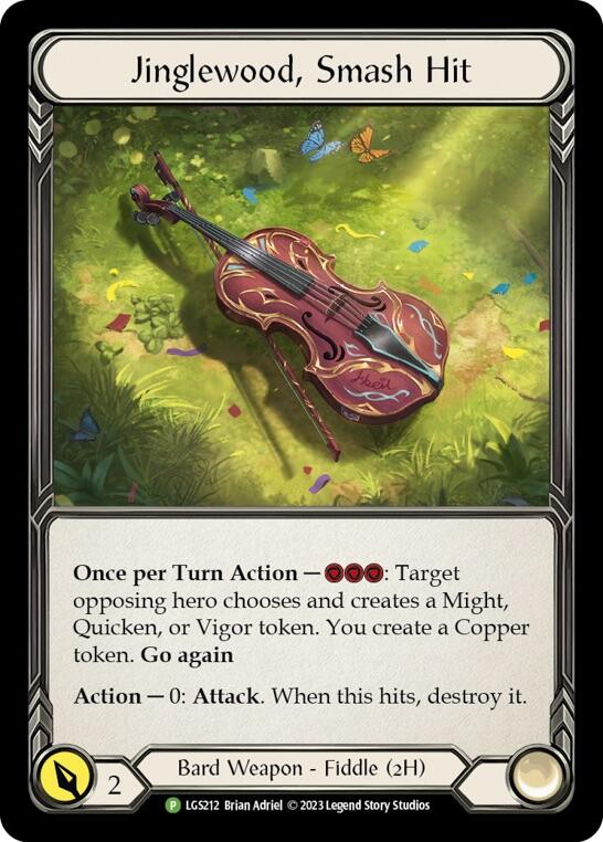 Jinglewood, Smash Hit [LGS212] (Promo)  Rainbow Foil-1