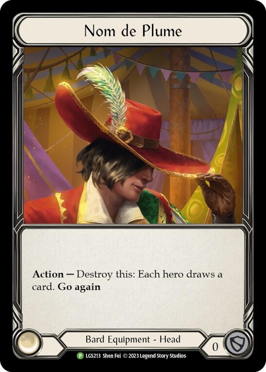 Nom de Plume [LGS213] (Promo)  Rainbow Foil-1