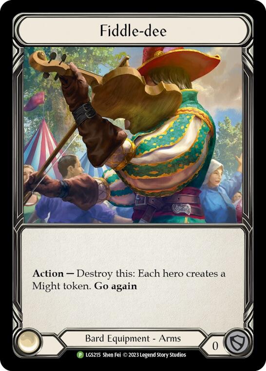 Fiddle-dee [LGS215] (Promo)  Rainbow Foil-1