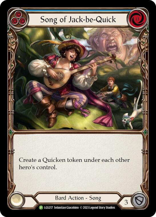 Song of Jack-be-Quick [LGS217] (Promo)  Rainbow Foil-1