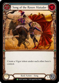 Song of the Rosen Matador [LGS218] (Promo)  Rainbow Foil-1