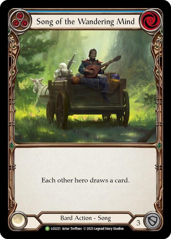 Song of the Wandering Mind [LGS221] (Promo)  Rainbow Foil-1