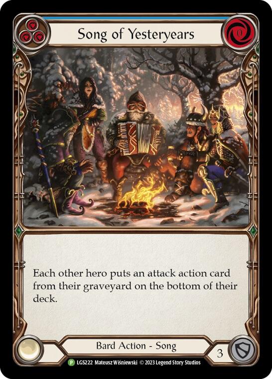Song of Yesteryears [LGS222] (Promo)  Rainbow Foil-1