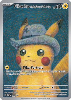 Pikachu with Grey Felt Hat (085) [Scarlet & Violet: Black Star Promos]-1
