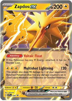 Zapdos ex (049) (Jumbo Card) [Scarlet & Violet: Black Star Promos]-1