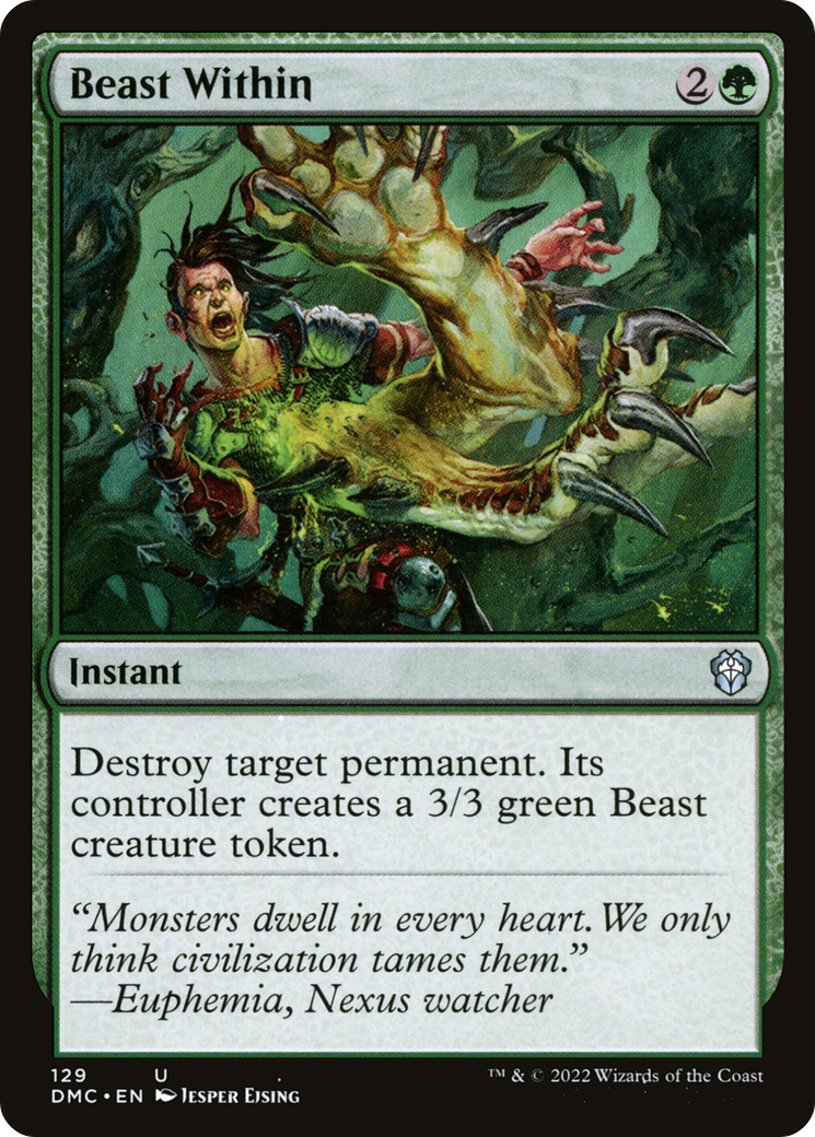 Beast Within [Dominaria United Commander]-1