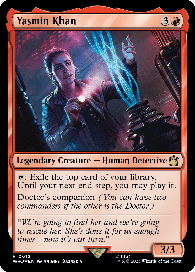 Yasmin Khan (Surge Foil) [Doctor Who]-1