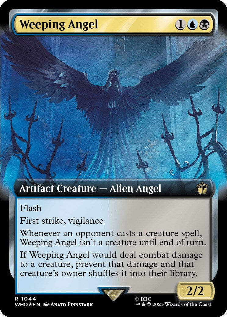 Weeping Angel (Extended Art) (Surge Foil) [Doctor Who]-1
