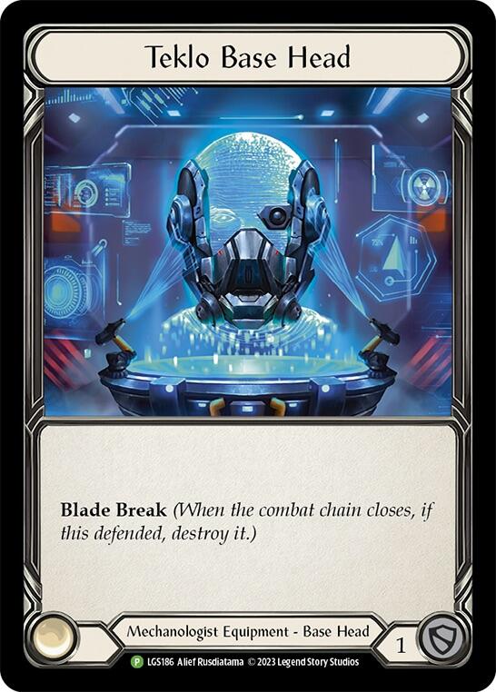 Teklo Base Head [LGS186] (Promo)  Cold Foil-1
