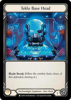 Teklo Base Head [LGS186] (Promo)  Cold Foil-1