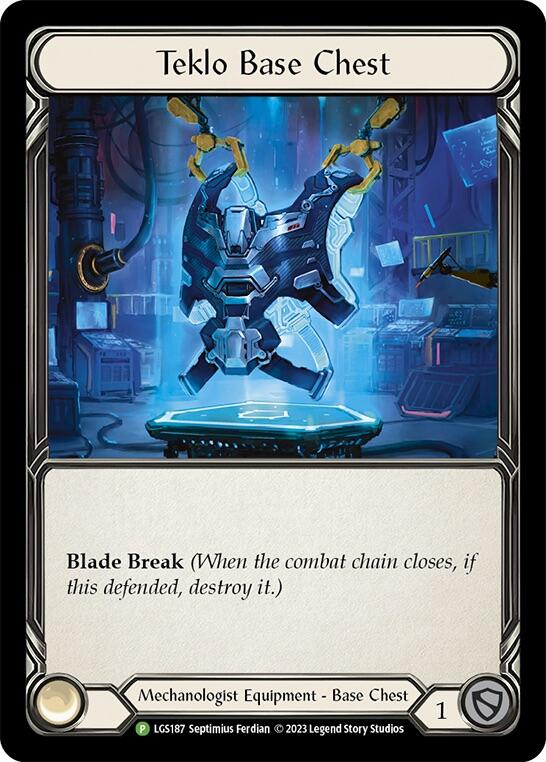 Teklo Base Chest [LGS187] (Promo)  Cold Foil-1