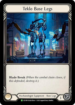 Teklo Base Legs [LGS189] (Promo)  Cold Foil-1