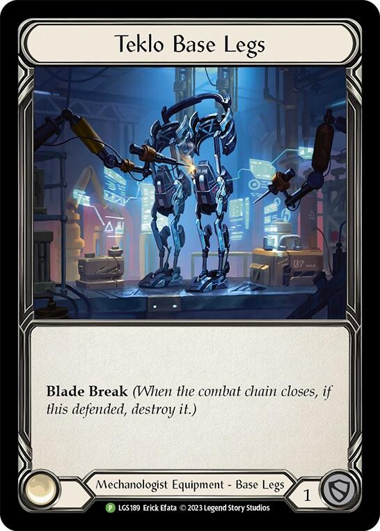 Teklo Base Legs [LGS189] (Promo)  Cold Foil-1