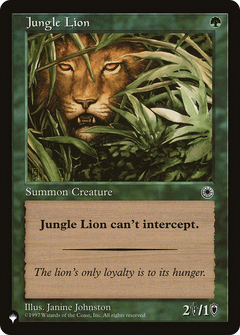Jungle Lion [The List]-1