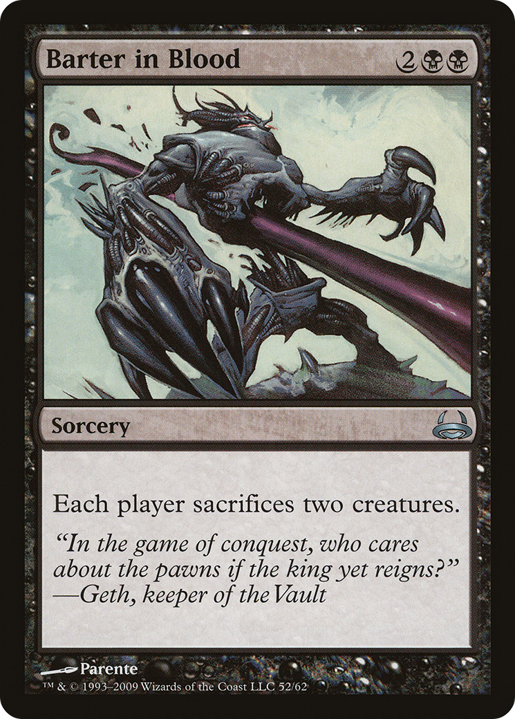 Barter in Blood [Duel Decks: Divine vs. Demonic]-1