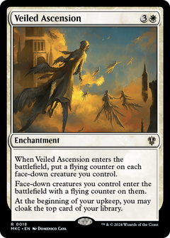 Veiled Ascension (MKC-018) - Murders at Karlov Manor Commander-1