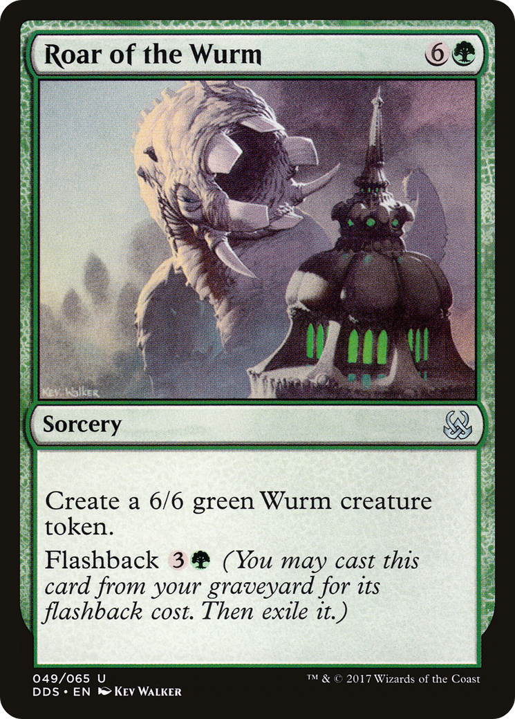 Roar of the Wurm [Duel Decks: Mind vs. Might]-1