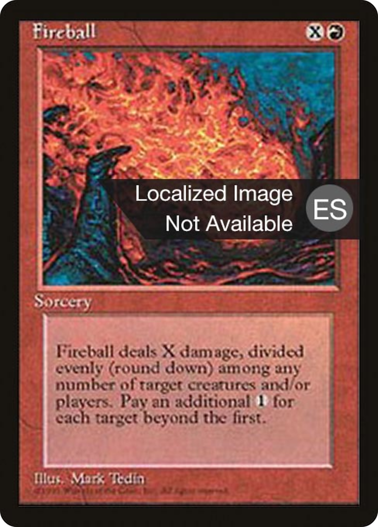 Fireball [Fourth Edition Foreign Black Border]-1