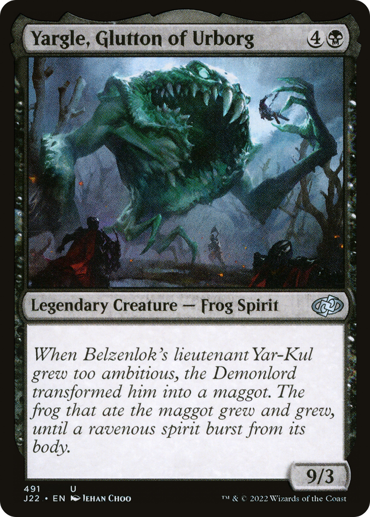 Yargle, Glutton of Urborg (J22-491) - Jumpstart 2022-1