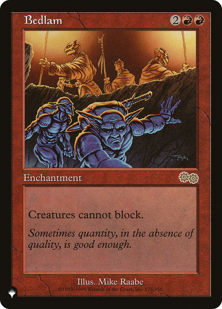 Bedlam [The List]-1
