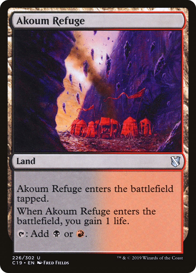 Akoum Refuge [Commander 2019]-1