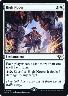 High Noon [Outlaws of Thunder Junction Prerelease Promos]-1