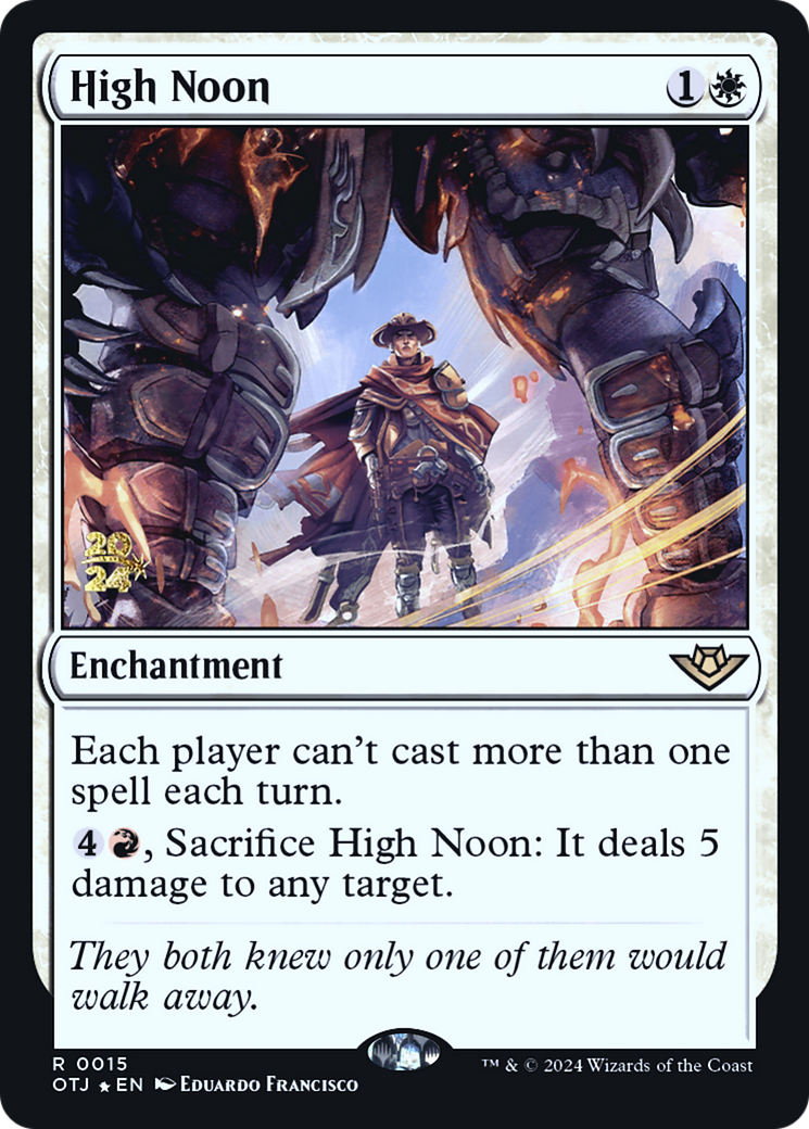 High Noon [Outlaws of Thunder Junction Prerelease Promos]-1