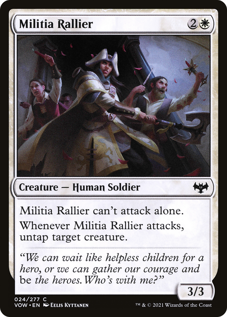 Militia Rallier [Innistrad: Crimson Vow]-1