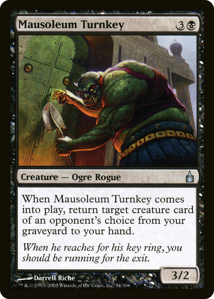 Mausoleum Turnkey [Ravnica: City of Guilds]-1