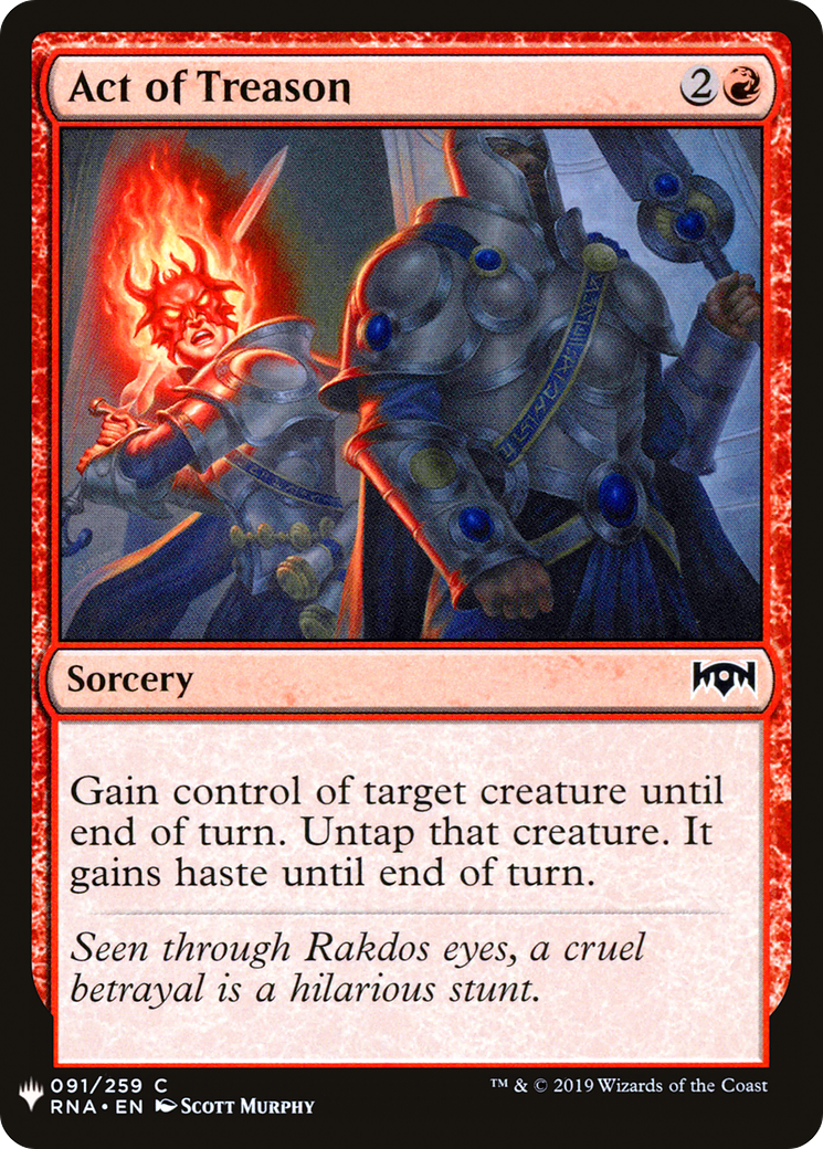 Act of Treason [Mystery Booster]-1