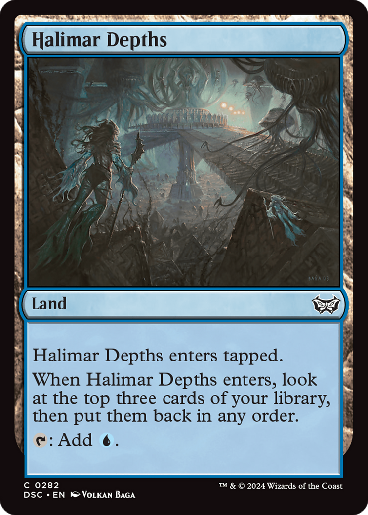 Halimar Depths [Duskmourn: House of Horror Commander]-1