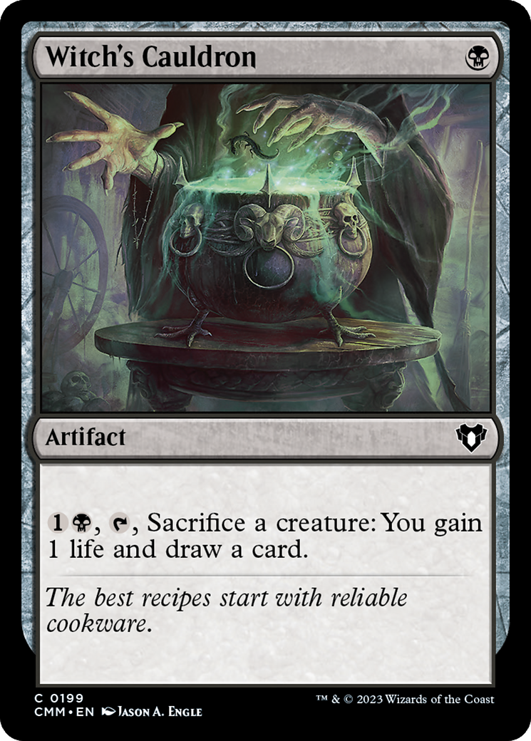 Witch's Cauldron (CMM-199) - Commander Masters-1