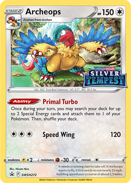 Archeops (SWSH272) (Prerelease) [Sword & Shield: Black Star Promos]-2