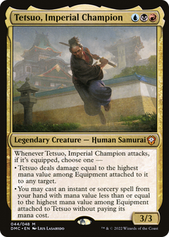 Tetsuo, Imperial Champion [Dominaria United Commander]-1