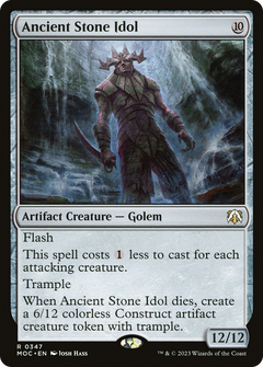 Ancient Stone Idol [March of the Machine Commander]-1