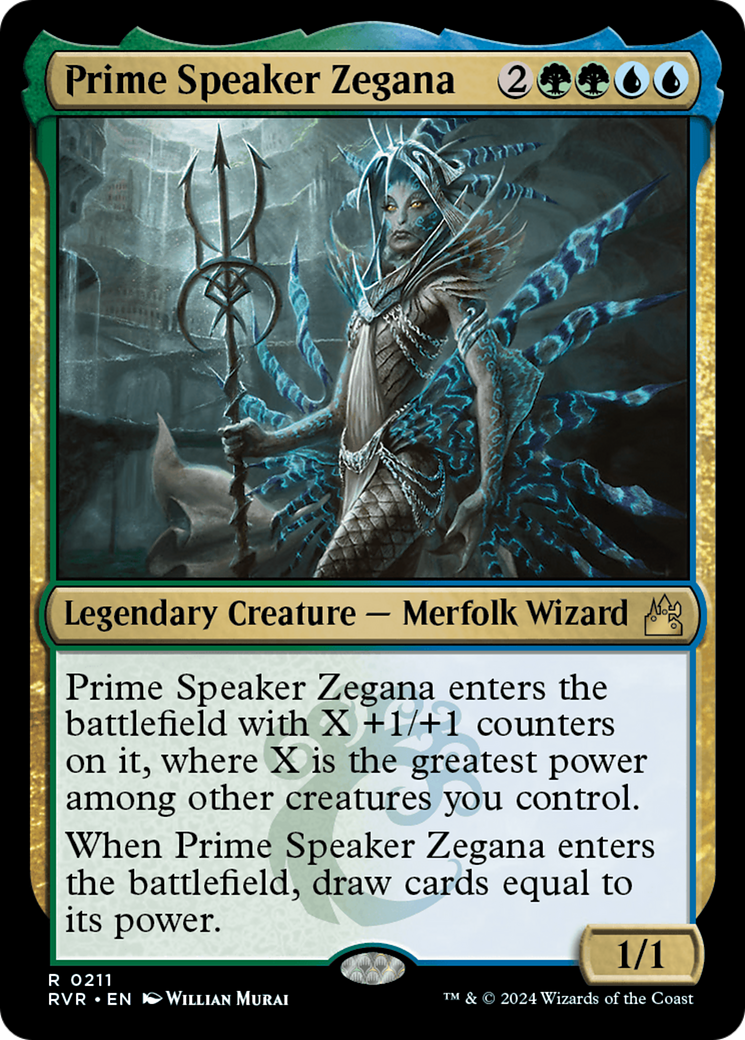 Prime Speaker Zegana [Ravnica Remastered]-1