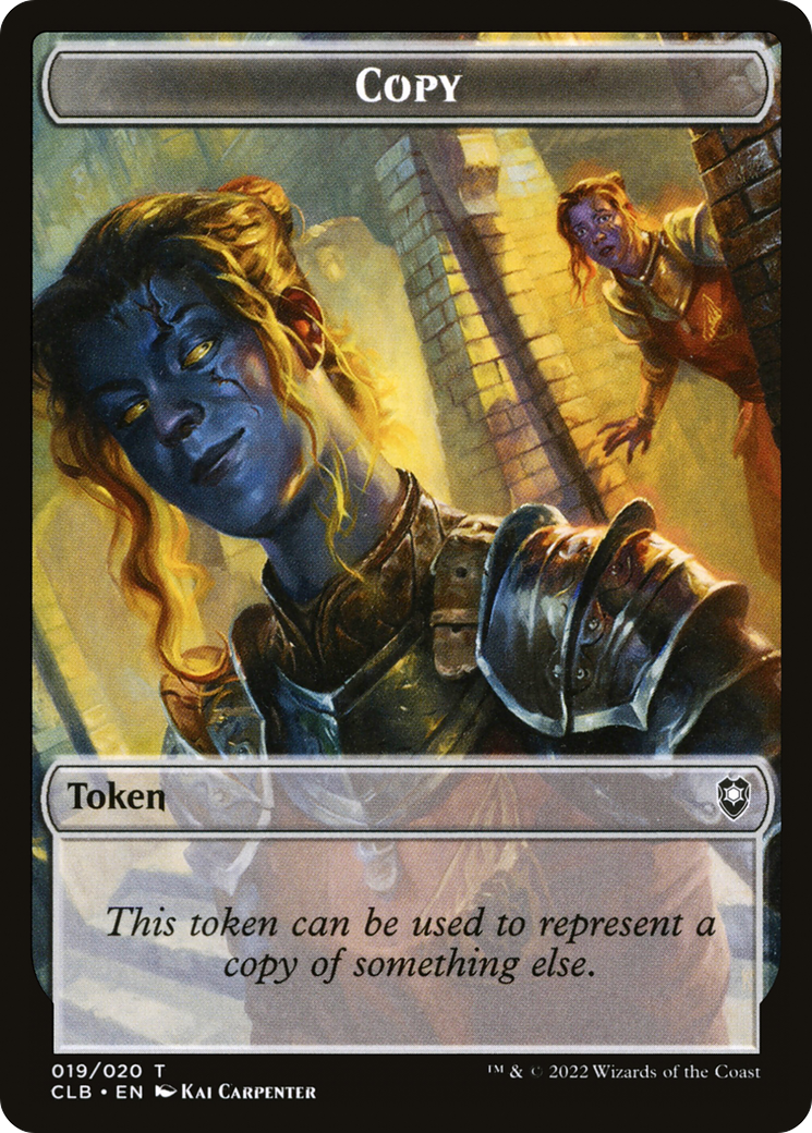 Copy Token [Commander Legends: Battle for Baldur's Gate Tokens]-1