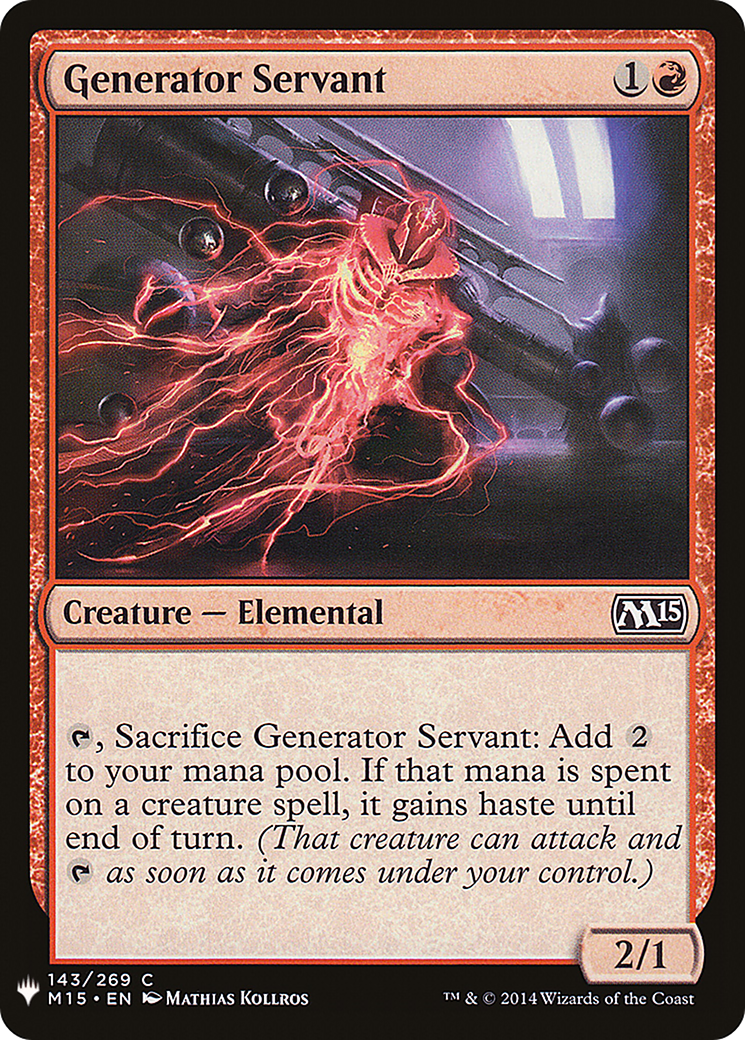 Generator Servant [Mystery Booster]-1