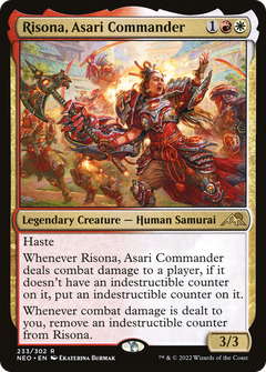 Risona, Asari Commander [Kamigawa: Neon Dynasty]-1