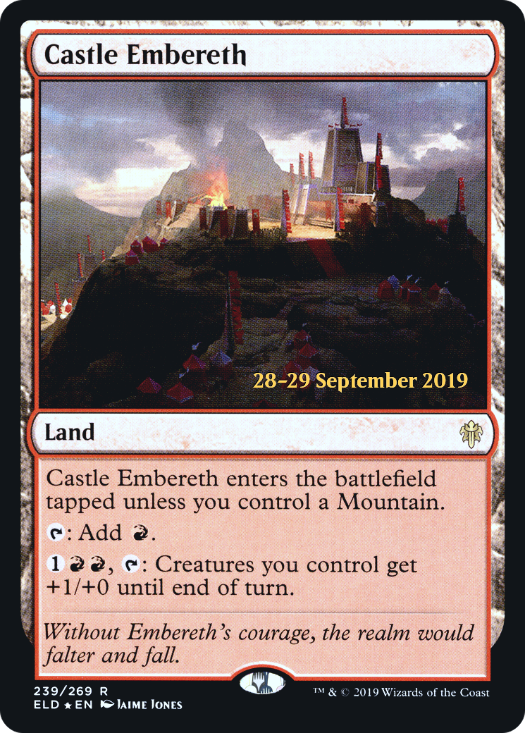 Castle Embereth [Throne of Eldraine Prerelease Promos]-1