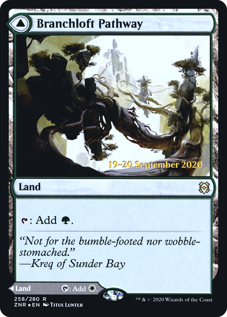 Branchloft Pathway // Boulderloft Pathway [Zendikar Rising Prerelease Promos]-3