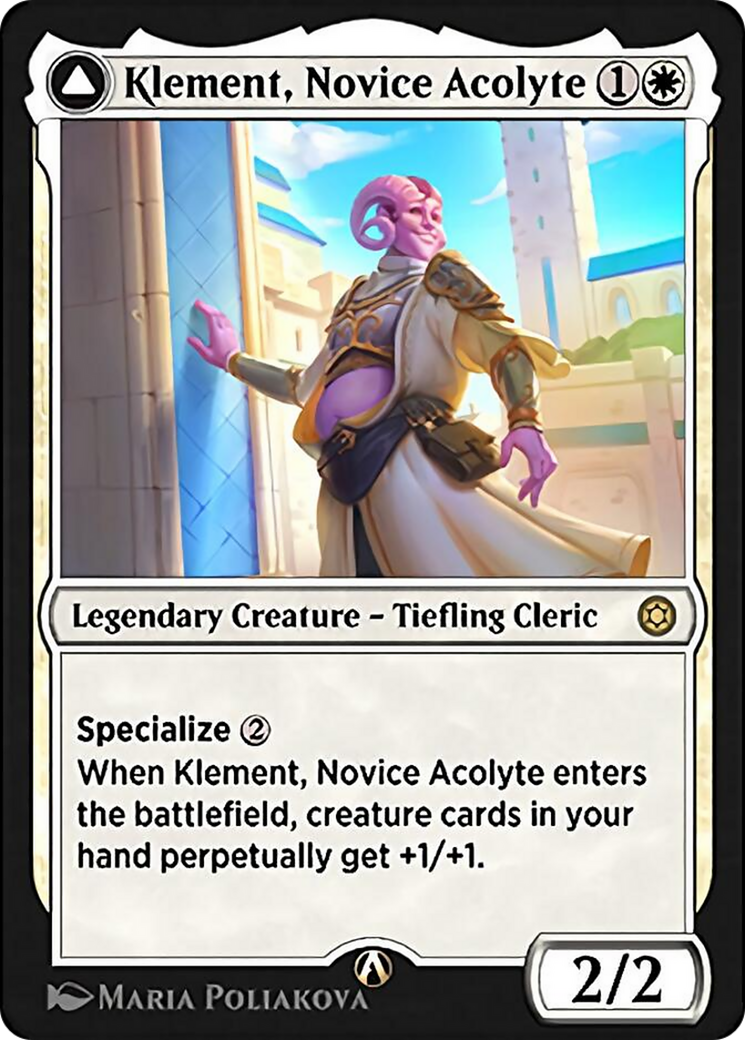 Klement, Novice Acolyte (HBG-001) - Alchemy Horizons: Baldur's Gate-1