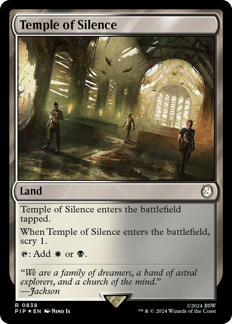 Temple of Silence (Surge Foil) [Fallout]-1