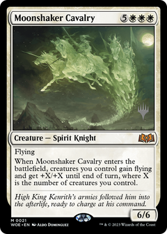 Moonshaker Cavalry (Promo Pack) [Wilds of Eldraine Promos]-1