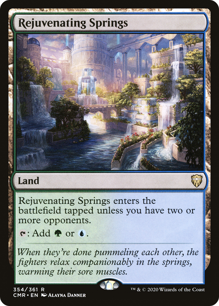 Rejuvenating Springs [Commander Legends]-1