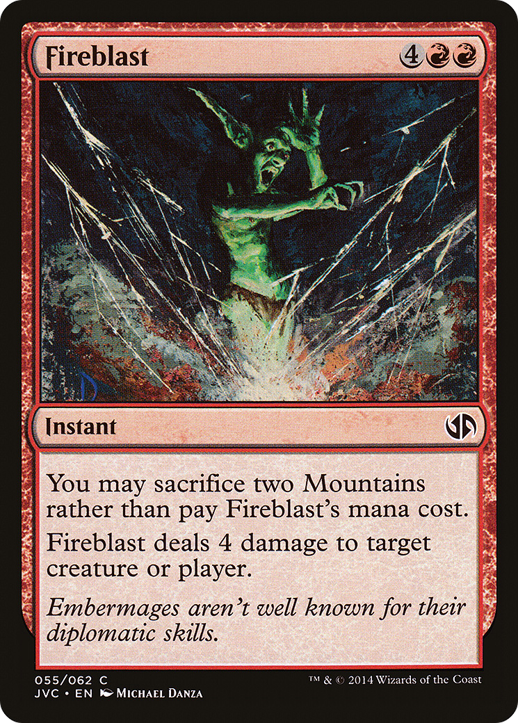 Fireblast [Duel Decks Anthology]-1