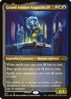 Grand Arbiter Augustin IV (Foil Etched) [Double Masters 2022]-1