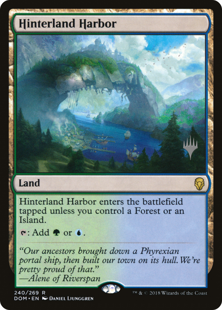 Hinterland Harbor (Promo Pack) [Dominaria Promos]-1