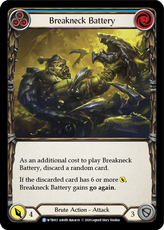 Breakneck Battery (Blue) [U-WTR013] (Welcome to Rathe Unlimited)  Unlimited Normal-2